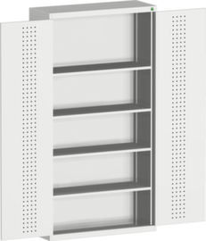 bott Lochplattenschrank cubio, 4 Böden