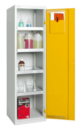 stumpf Umweltschrank aus Stahlblech, Höhe x Breite x Tiefe 1800 x 500 x 500 mm