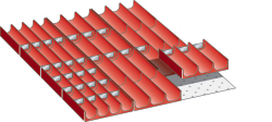 LISTA Schubladeneinsatzset für Werkbank