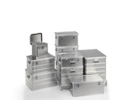 Gmöhling Alu-Transportkiste G®-professional BOX aus Aluminium-Strukturblech