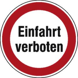 Verbotskombischild SafetyMarking® "Einfahrt verboten", Wandschild, Standard