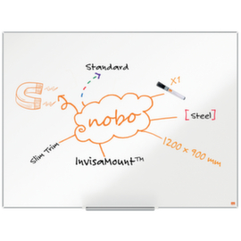 nobo Whiteboard Impression Pro, Höhe x Breite 900 x 1200 mm