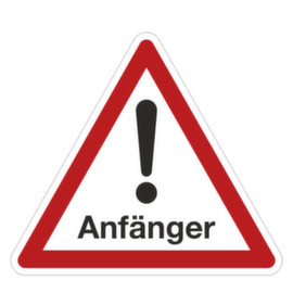 Kfz-Hinweisschild SafetyMarking®, "Anfänger"
