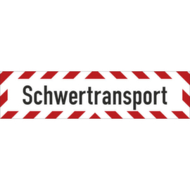 Kfz-Hinweisschild SafetyMarking®, "Schwertransport"