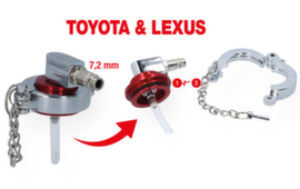 KS Tools Universal-Entl&uuml;fterstutzen-Adapter f&uuml;r Toyota und Lexus