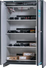 Asecos Lithium-Ionen Lagerschrank ION-LINE Typ 90, Höhe x Breite x Tiefe 1953 x 1193 x 650 mm