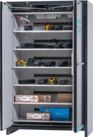 Asecos Lithium-Ionen Lagerschrank ION-LINE Typ 90, Höhe x Breite x Tiefe 1953 x 1193 x 650 mm