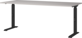 Höhenverstellbarer Schreibtisch GW-BEDANO 9917 mit C-Fußgestell