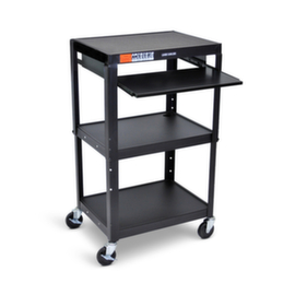 Robuster Beistellwagen für elektronische Geräte
