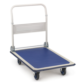 Klappbarer Transportwagen mit Kautschuk-Rollen