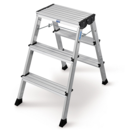 Klapptritte aus Aluminium in aluminium