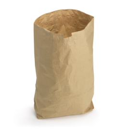 Kompostierbare M&uuml;llbeutel aus Kraftpapier 45 l