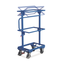 Transportwagen für Euroboxen mit neigbaren Ebenen