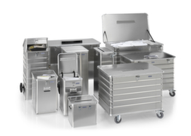 Gmöhling Alu-Akten-Entsorgungsbehälter G®-DOCU mit Einwurfschlitz mit Durchgriffsicherung