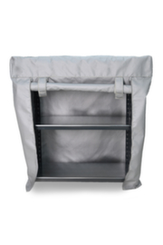 VLITEX Akkuladeschrank Akku-Safe M mit Brandschutzhaube, grau/grau