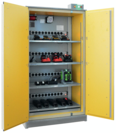 Lacont Lithium-Ionen Ladeschrank Basic Charge El 90 mit Steckdosenleiste, Höhe x Breite x Tiefe 2048 x 1148 x 591 mm