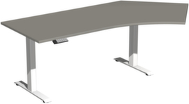 Gera Elektrisch höhenverstellbarer Sitz-Steh-Winkeltisch Elevate Basic