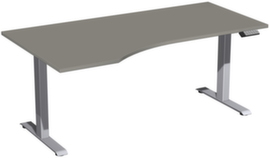 Gera Elektrisch höhenverstellbarer Freiform-Schreibtisch Elevate Plus mit T-Fußgestell
