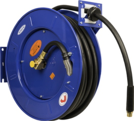 Offener Schlauchaufroller aus Metall