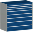 bott Großraum-Schubladenschrank cubio Standard 10 S