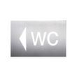 Wegweiser, "WC"