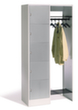 C+P Schließfach-Garderobe Classic lichtgrau mit 5 Fächern, Breite 960 mm