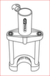 KS Tools Master Universal Presswerkzeug-Satz für Achsteile Standard 2 S