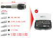 KS Tools 1/4" Bit-Satz Standard 2 S