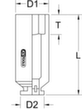 KS Tools 1.1/2" Sechskant-Kraft-Stecknuss Standard 4 S