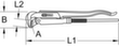 KS Tools Eckrohrzange Standard 5 S