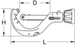 KS Tools Automatik-Rohrabschneider für Kunststoffrohre Technische Zeichnung 1 S