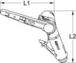 KS Tools Druckluft-Bandschleifer Standard 9 S