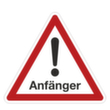 Kfz-Hinweisschild SafetyMarking®, "Anfänger"