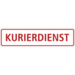 Kfz-Hinweisschild SafetyMarking®, "Kurierdienst"