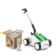 a.m.p.e.r.e. Bodenmarkierset TRAFFIC PAINT® mit 12 Farbdosen, gelb