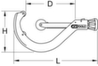 KS Tools Automatik-Rohrabschneider für Kunststoffrohre Technische Zeichnung 1 S