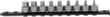 KS Tools 3/8" Bit-Stecknuss-Satz Innensechskant Standard 2 S