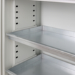 Gefahrstoffschrank mit Wannenböden, Höhe x Breite x Tiefe 1000 x 1000 x 500 mm Detail 1 S