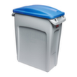 Rubbermaid Auflagedeckel für Papier Slim Jim® für Wertstoffsammler, blau Standard 6 S