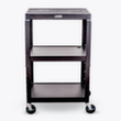 Robuster Beistellwagen für elektronische Geräte Standard 3 S
