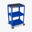 Robuster Beistellwagen für elektronische Geräte
