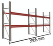 META Palettenregal MULTIPAL für 12 Paletten, 3905 mm breit, 2 Lagerebenen Standard 2 S