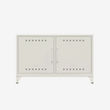 Bisley Sideboard Fern Cabby mit Kabeldurchlass und -halter, Breite 1140 mm