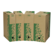 Braune Aktenkartons RAJA 100% recycelt