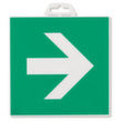 Hinweisschild "Richtungspfeil (grün)"