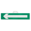 Hinweisschild "Richtungspfeil (grün)"