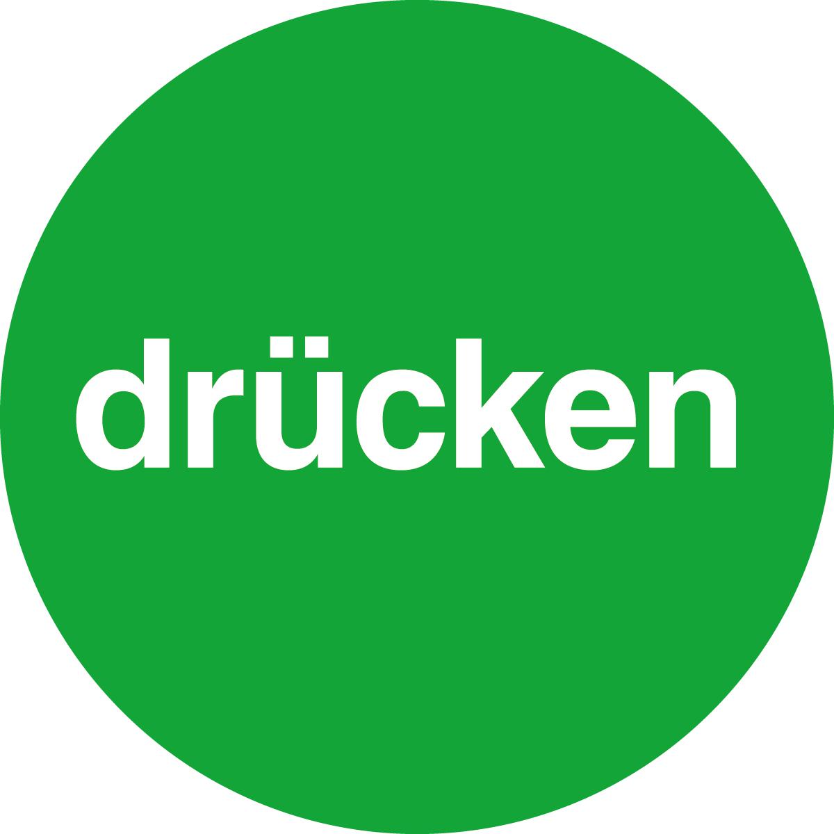 Türschild "Drücken"/"Ziehen" Standard 2 ZOOM