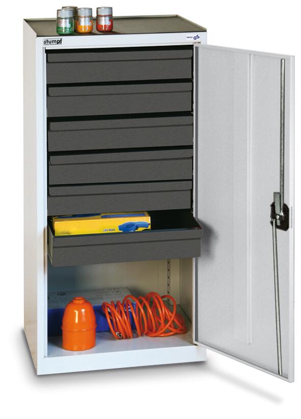 stumpf Werkzeugschrank Serie 3000 mit ausziehbaren Wannenböden + Schubladen Standard 5 ZOOM