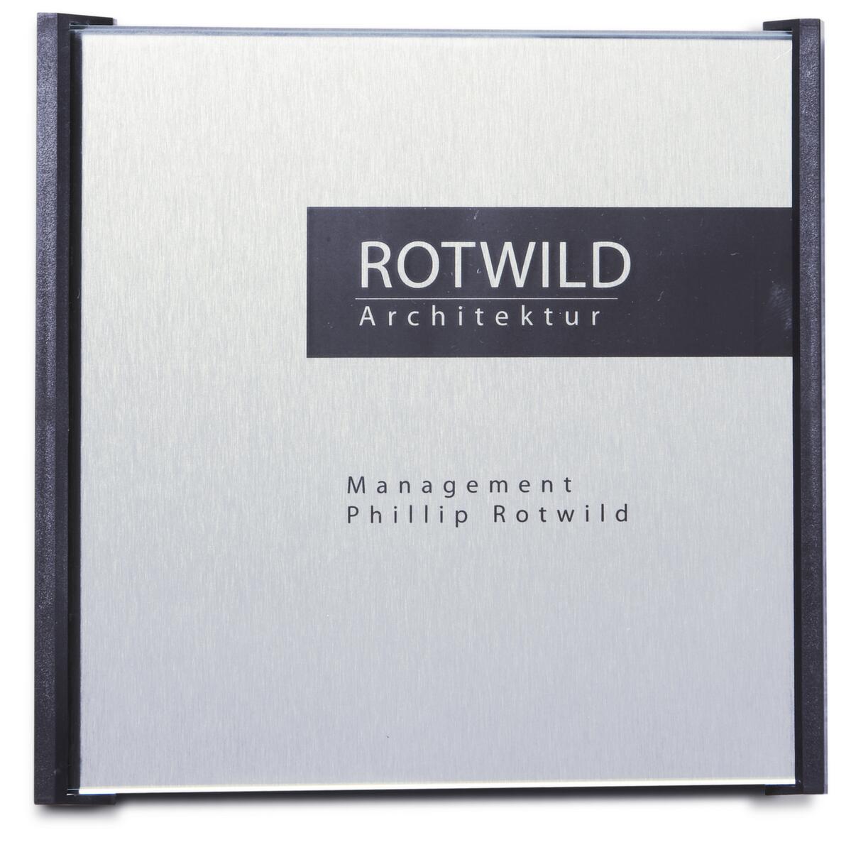 Türschild Box aus ESG Standard 3 ZOOM