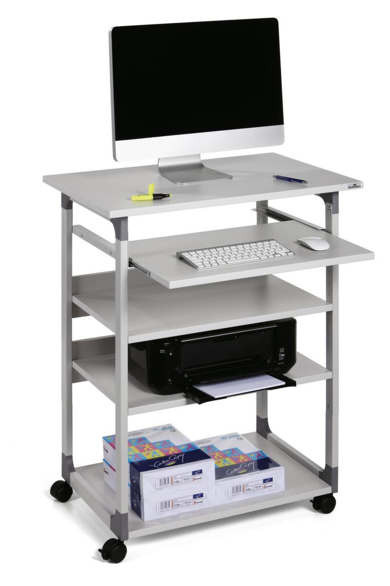 Durable Höhenverstellbare PC-Station, Höhe x Breite x Tiefe 950 x 750 x 534 mm Milieu 1 ZOOM